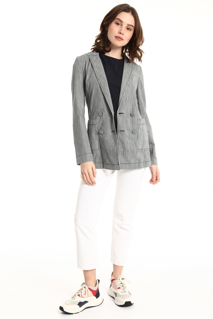 Pure cotton blazer Intrend Pure cotton blazer Intrend