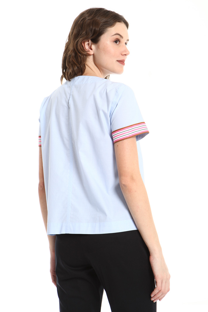 Cotton boxy blouse Intrend Cotton boxy blouse Intrend