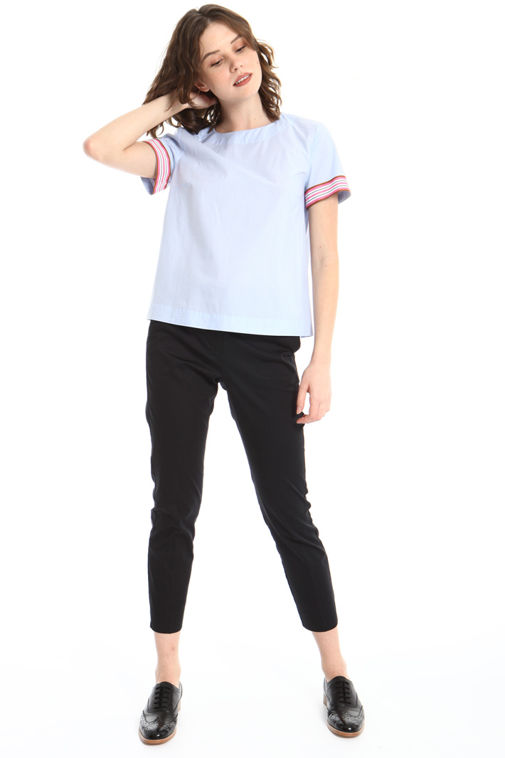 Cotton boxy blouse Intrend Cotton boxy blouse Intrend
