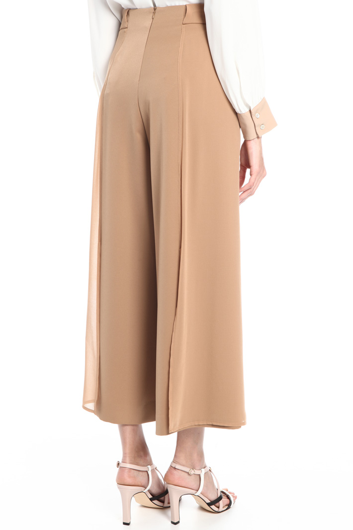 Satin palazzo trousers Intrend Satin palazzo trousers Intrend