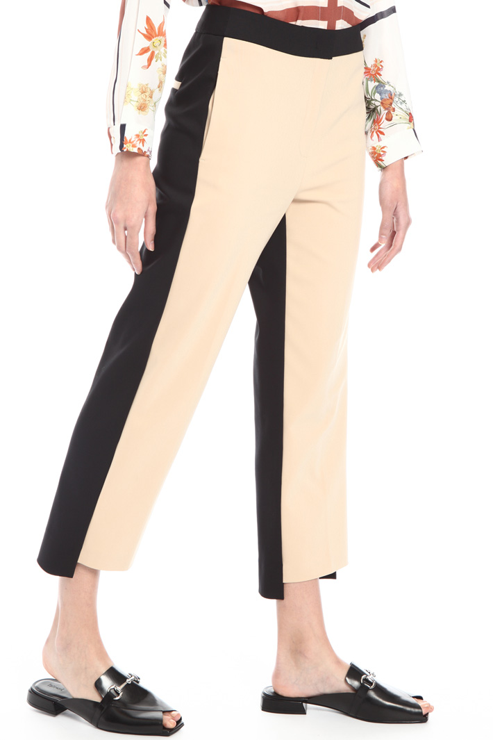 Double cotton trousers Intrend Double cotton trousers Intrend