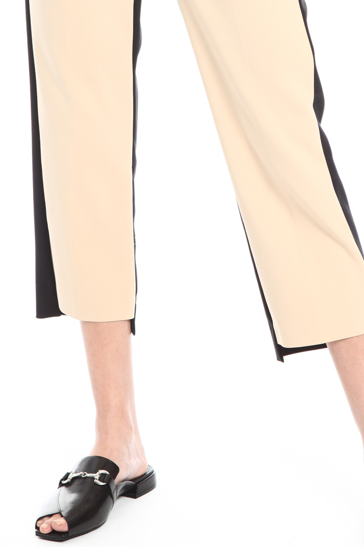 Double cotton trousers Intrend Double cotton trousers Intrend