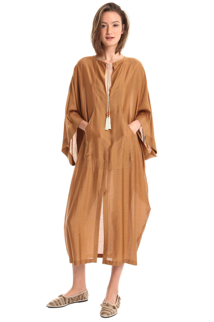 Loose fit silk blend tunic Intrend Loose fit silk blend tunic Intrend