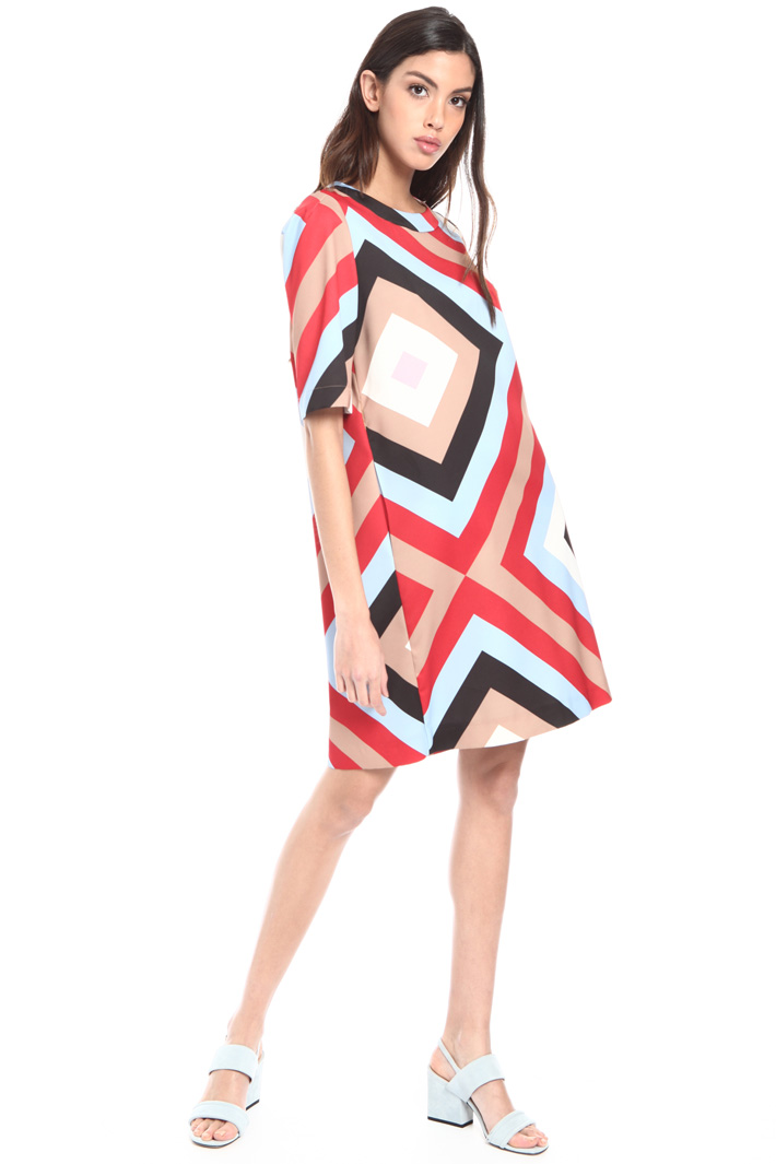 Geometrical pattern dress Intrend Geometrical pattern dress Intrend
