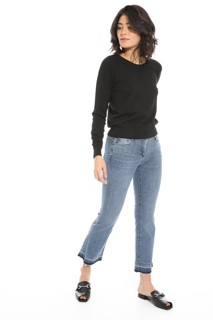 Cotton blend sweater Intrend Cotton blend sweater Intrend