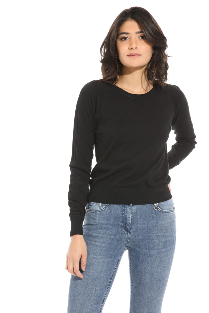 Cotton blend sweater Intrend Cotton blend sweater Intrend
