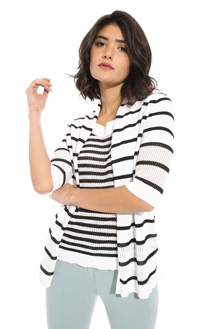 Linen and cotton sweater Intrend Linen and cotton sweater Intrend