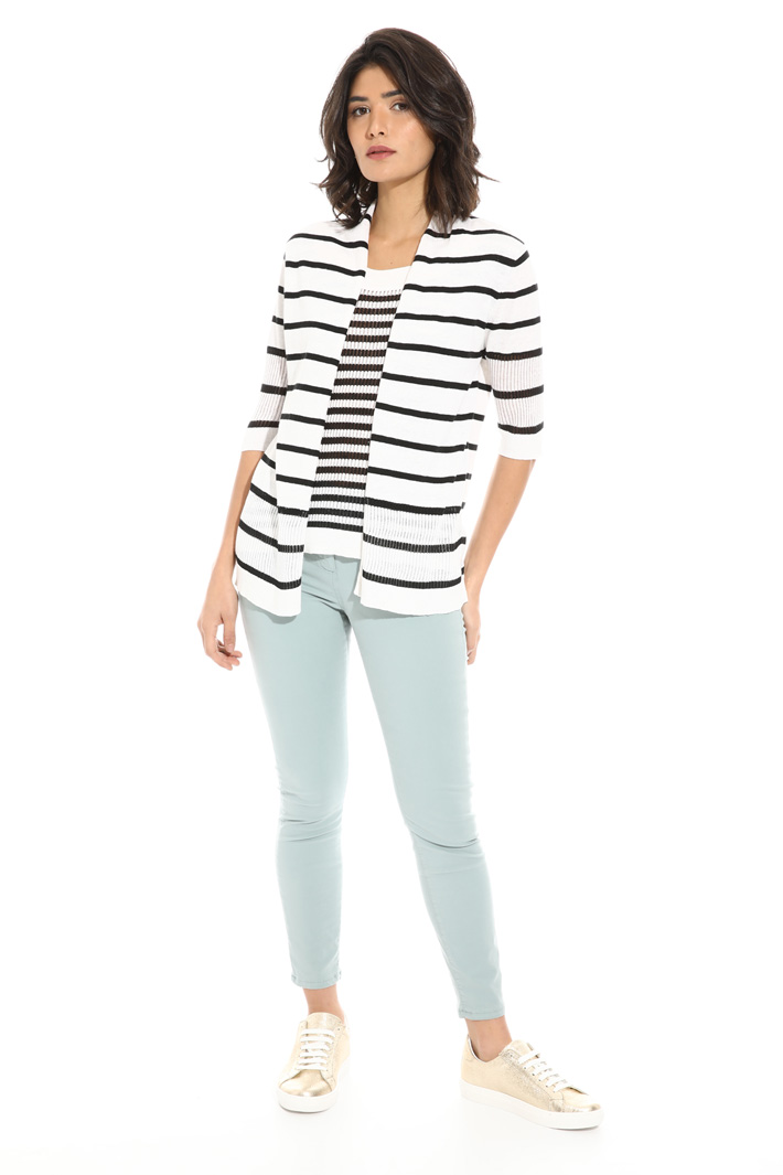 Linen and cotton sweater Intrend Linen and cotton sweater Intrend
