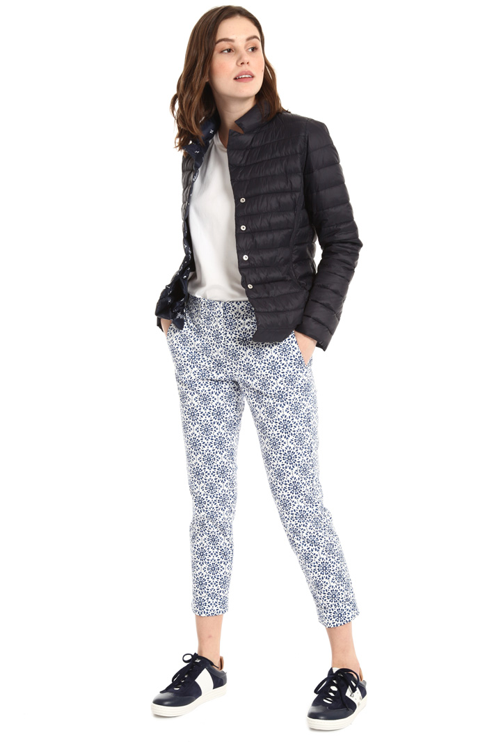 Fancy print puff jacket Intrend Fancy print puff jacket Intrend