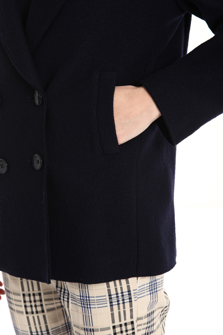 Double-breasted jersey blazer Intrend Double-breasted jersey blazer Intrend