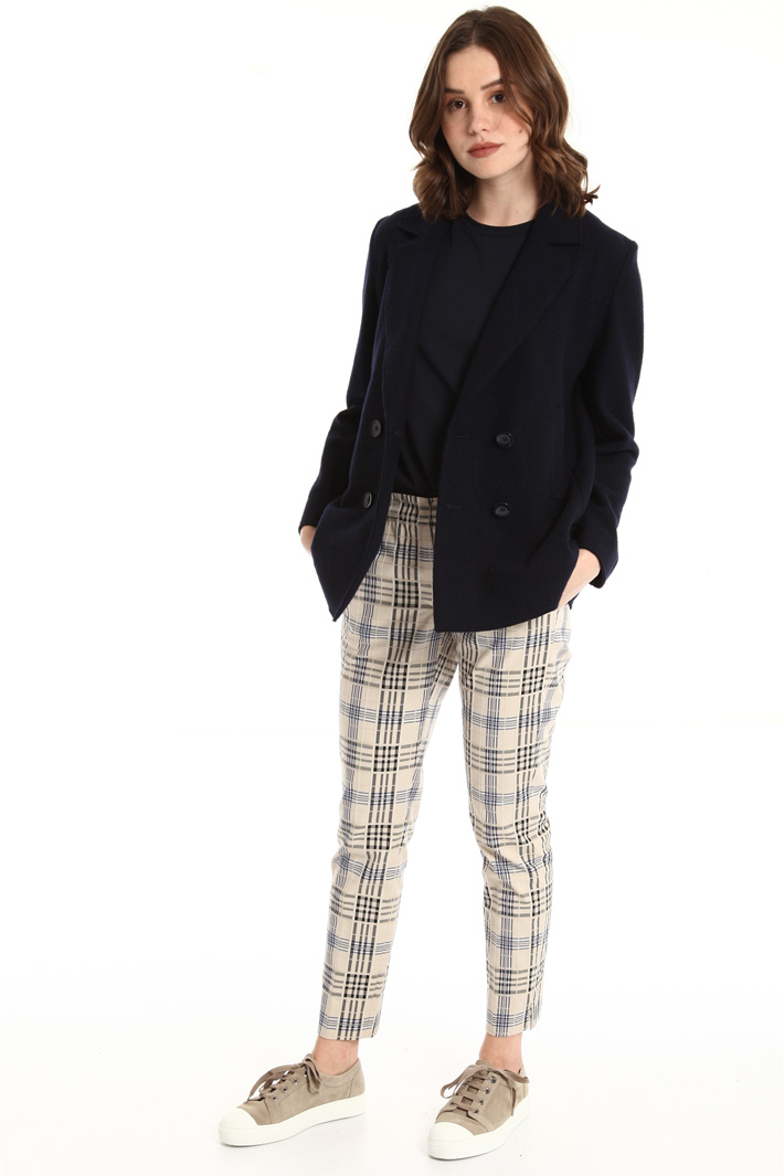 Double-breasted jersey blazer Intrend Double-breasted jersey blazer Intrend