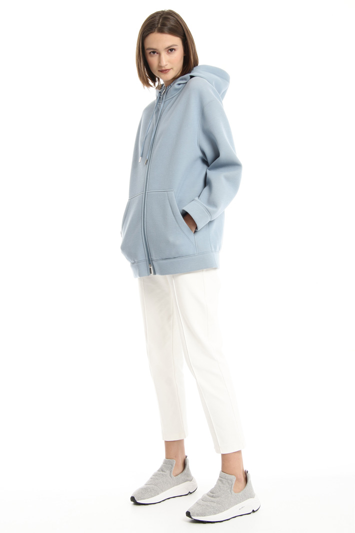 Hooded jersey sweatshirt Intrend Hooded jersey sweatshirt Intrend