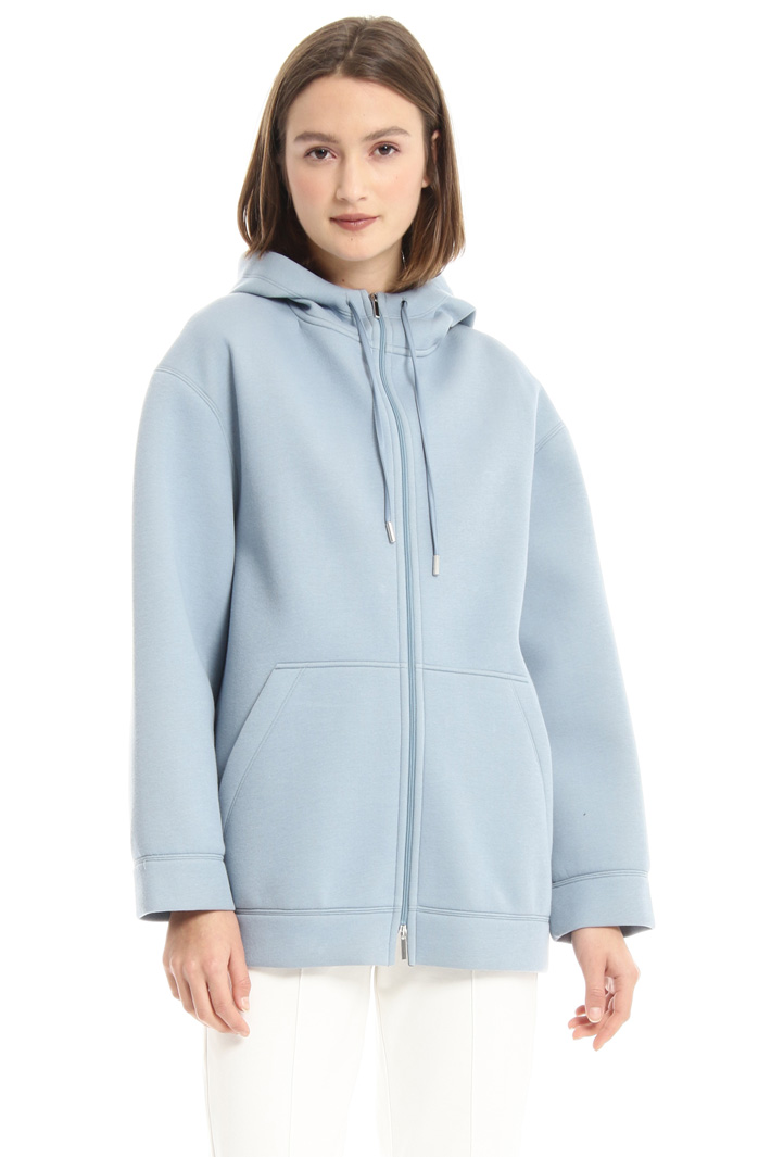Hooded jersey sweatshirt Intrend Hooded jersey sweatshirt Intrend