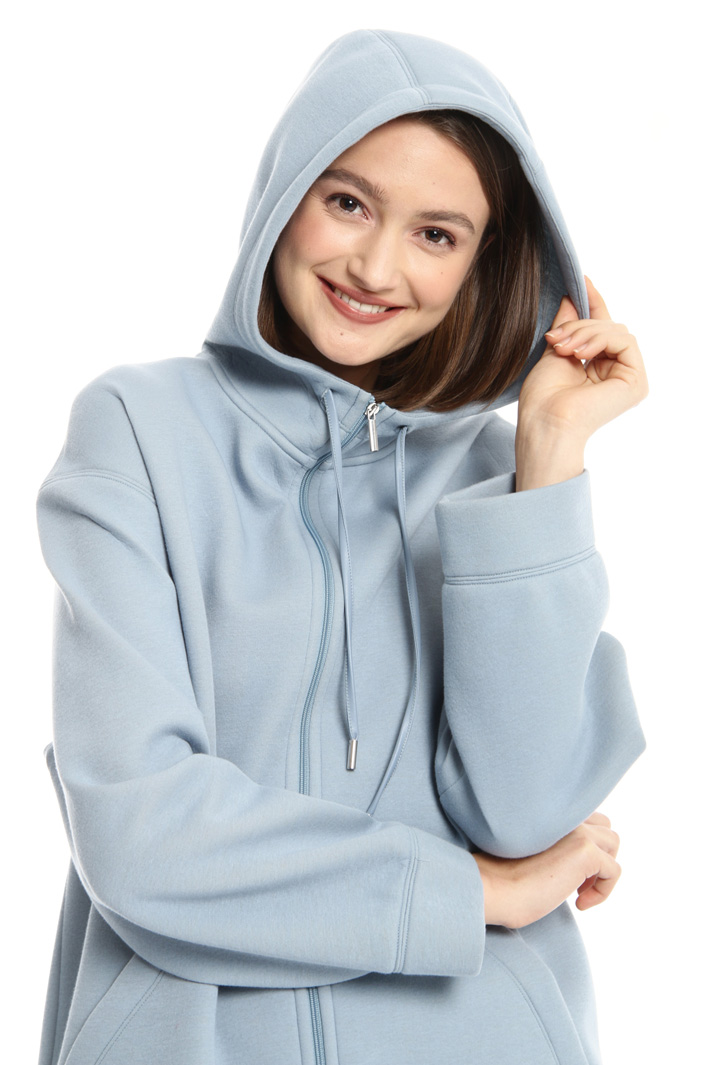 Hooded jersey sweatshirt Intrend Hooded jersey sweatshirt Intrend