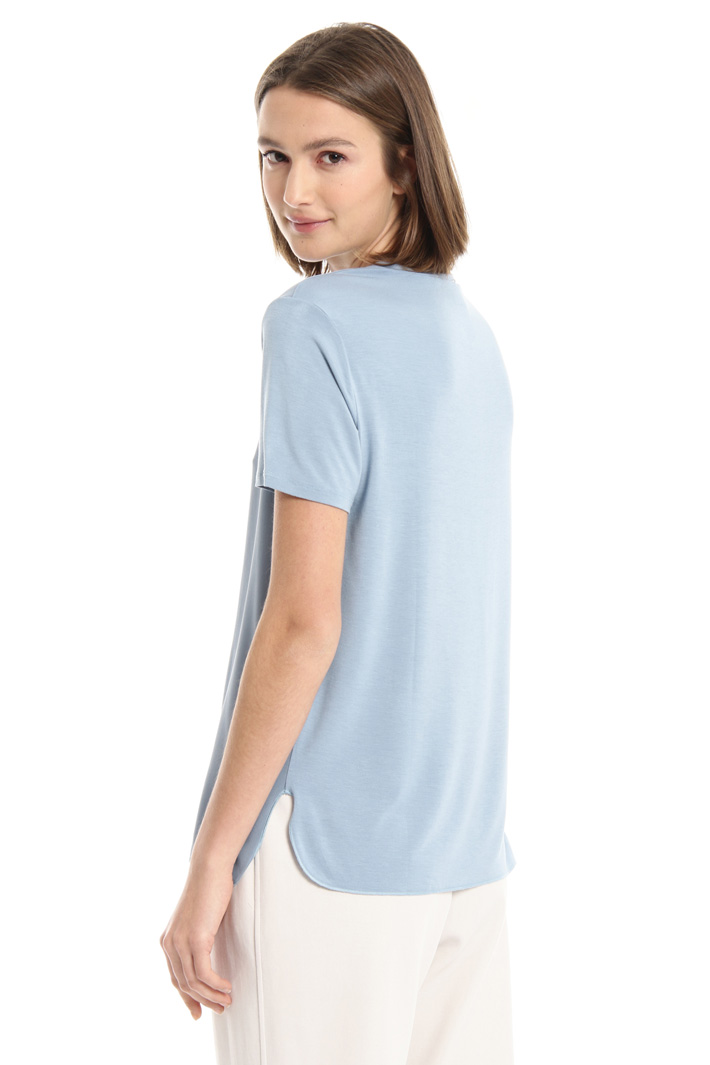 Jersey and silk T-shirt Intrend Jersey and silk T-shirt Intrend