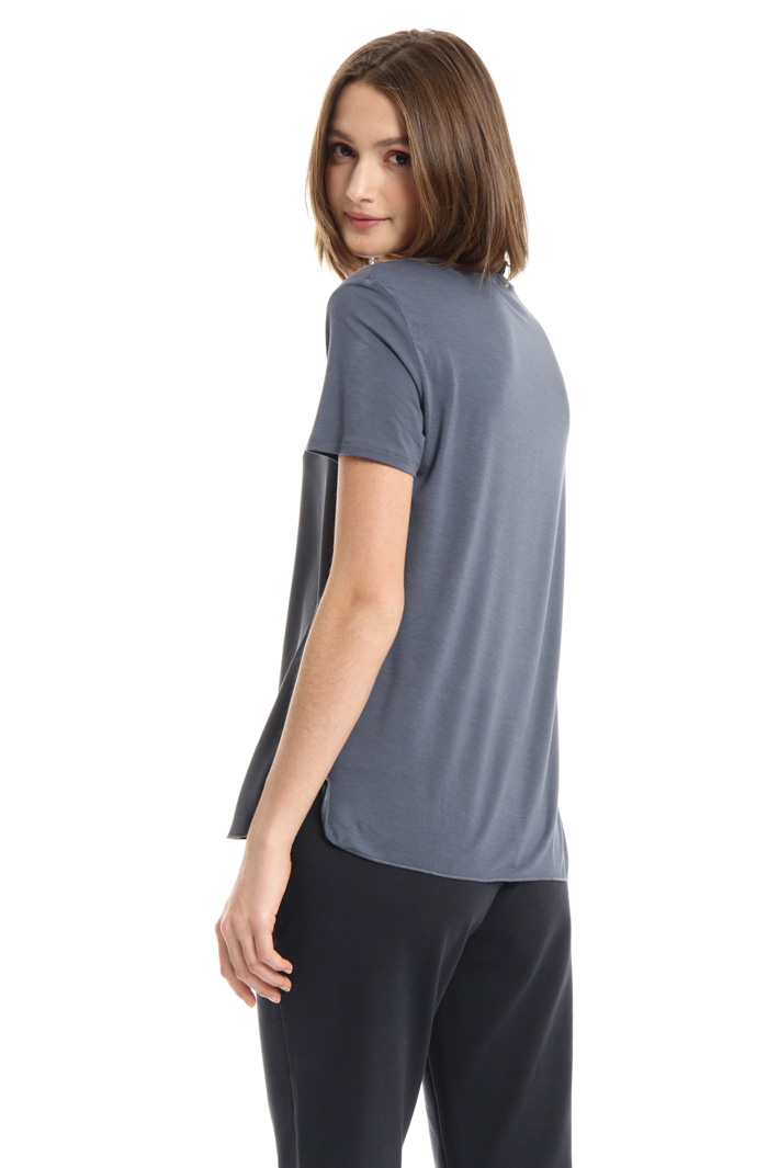 Jersey and silk T-shirt Intrend Jersey and silk T-shirt Intrend