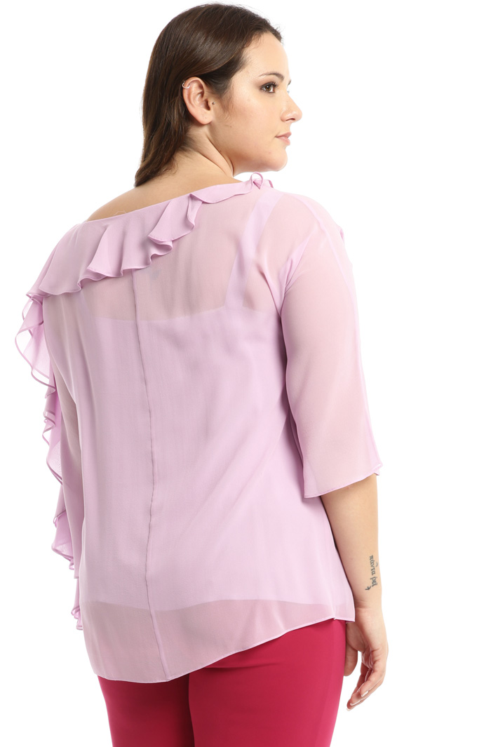 Silk georgette blouse Intrend Silk georgette blouse Intrend
