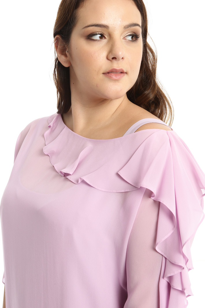 Silk georgette blouse Intrend Silk georgette blouse Intrend