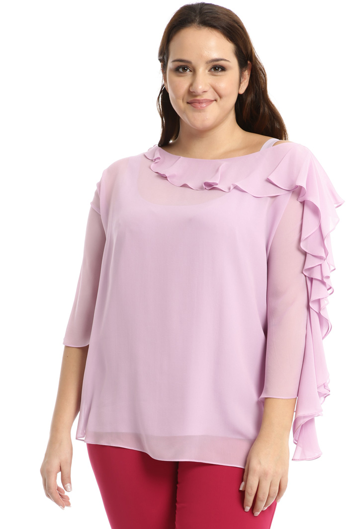 Silk georgette blouse Intrend Silk georgette blouse Intrend