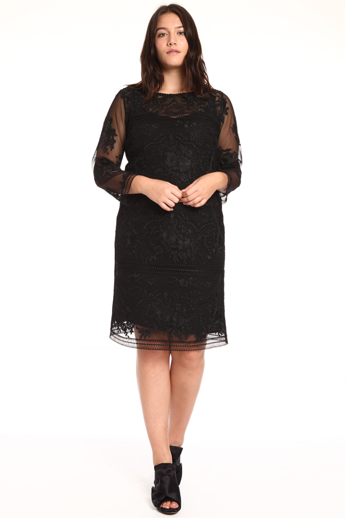 Embroidered tulle dress Intrend Embroidered tulle dress Intrend