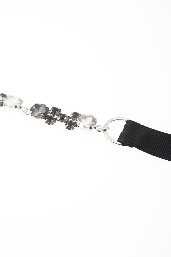 Grosgrain jewel belt Intrend Grosgrain jewel belt Intrend