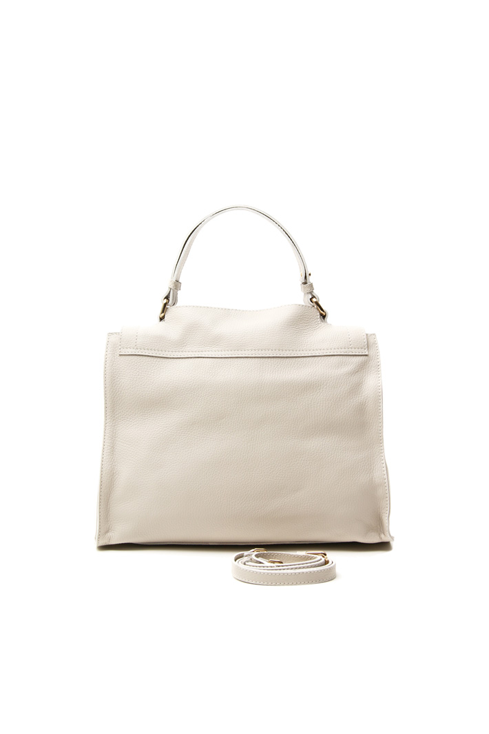 Leather bag with buckle Intrend Leather bag with buckle Intrend