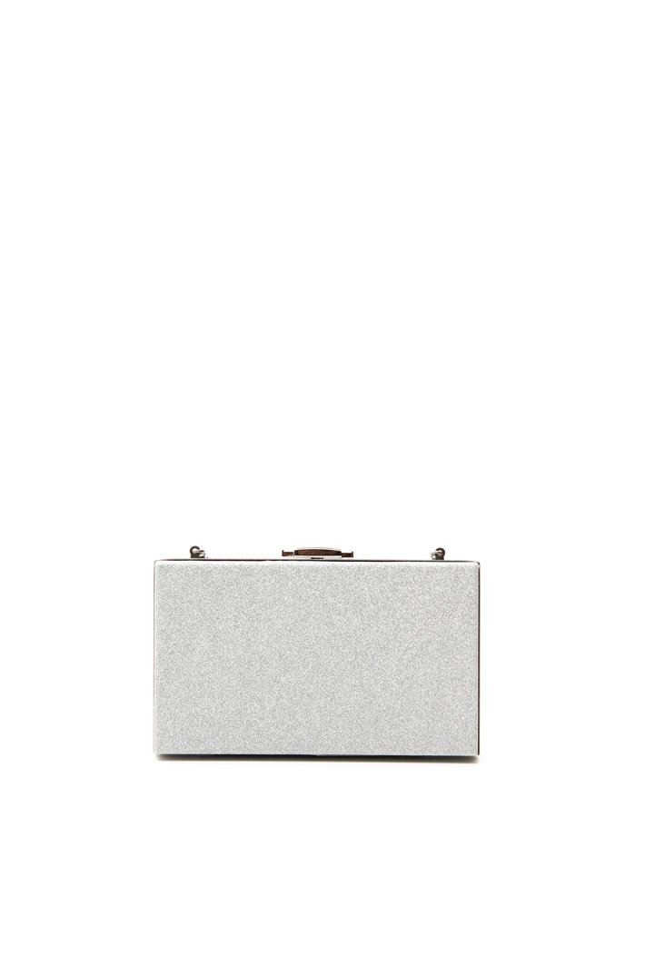 Square glitter clutch Intrend Square glitter clutch Intrend