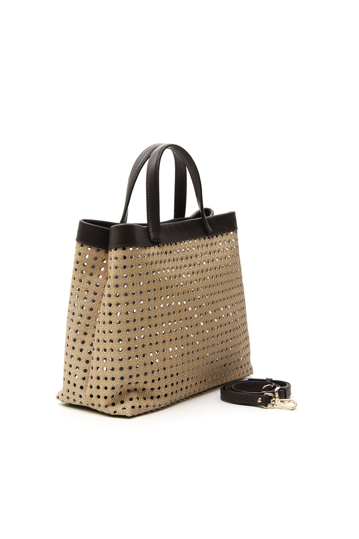 Perforated leather bag Intrend Perforated leather bag Intrend