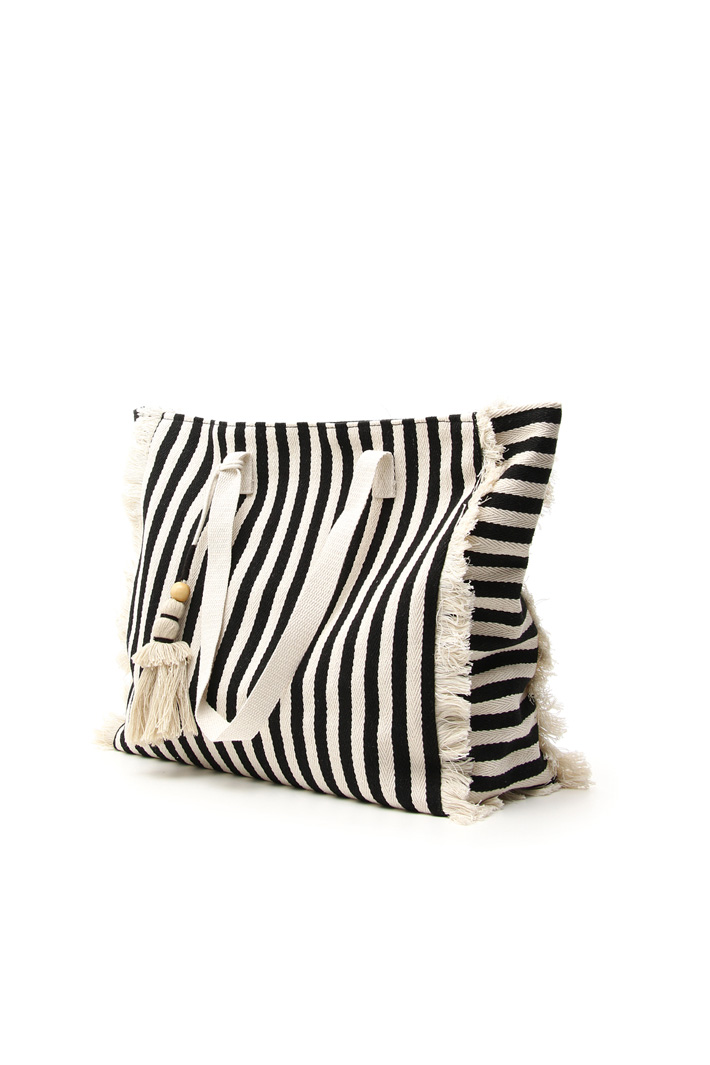 Maxi shopper bag in canvas Intrend Maxi shopper bag in canvas Intrend