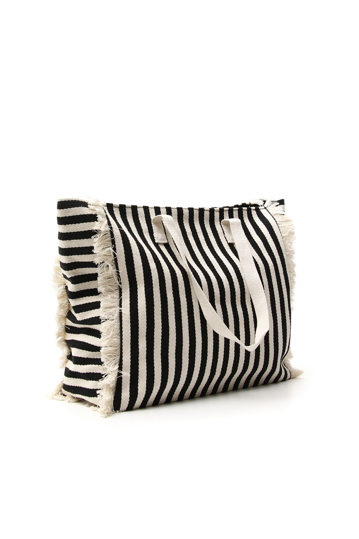 Maxi shopper bag in canvas Intrend Maxi shopper bag in canvas Intrend