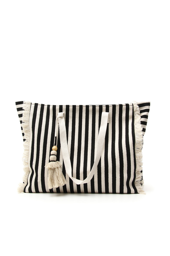 Maxi shopper bag in canvas Intrend Maxi shopper bag in canvas Intrend