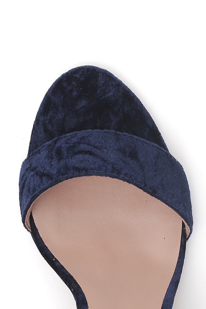 Velvet sandal Intrend Velvet sandal Intrend