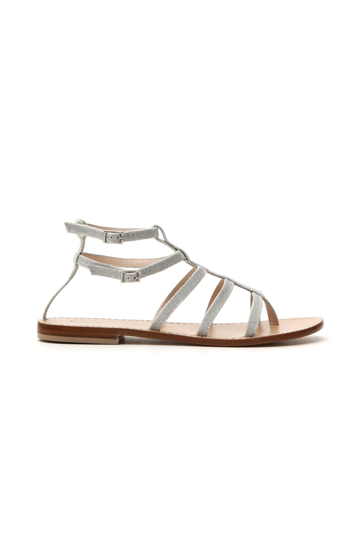 Rhinestone strap sandals Intrend Rhinestone strap sandals Intrend
