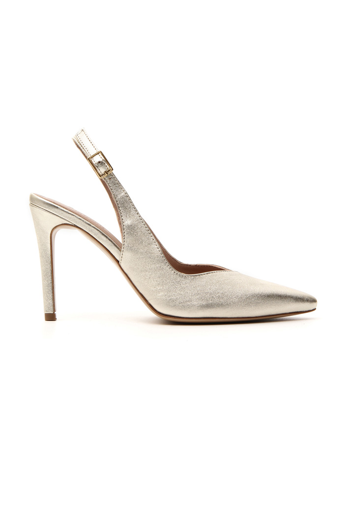 Laminated leather slingback Intrend Laminated leather slingback Intrend