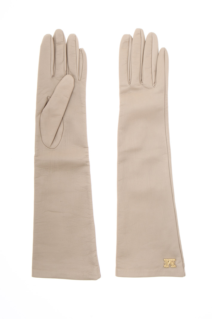 Long nappa leather gloves Intrend Long nappa leather gloves Intrend