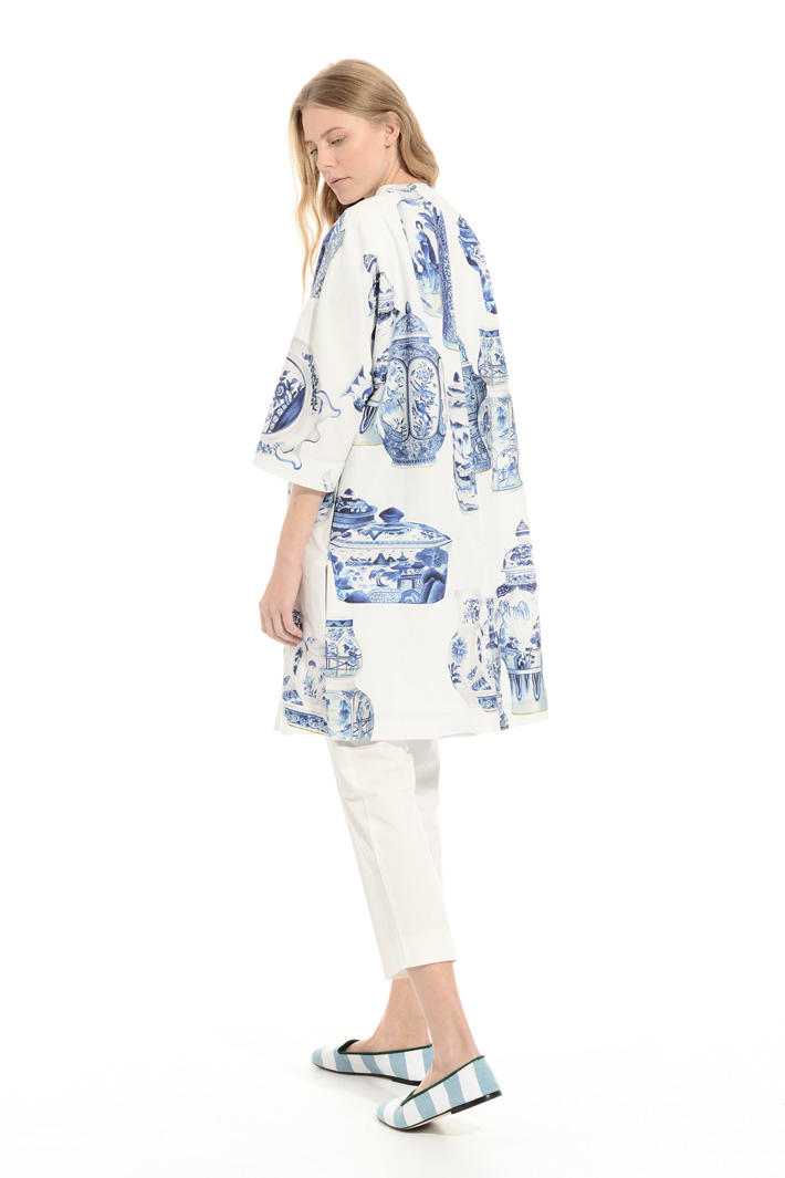 Pure cotton crepe coat Intrend Pure cotton crepe coat Intrend