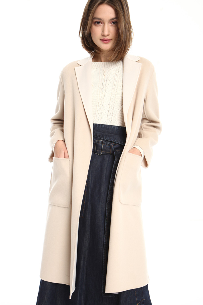 Reversible wool coat Intrend Reversible wool coat Intrend