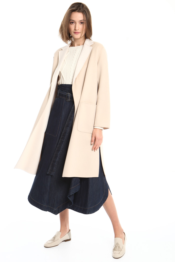 Reversible wool coat Intrend Reversible wool coat Intrend