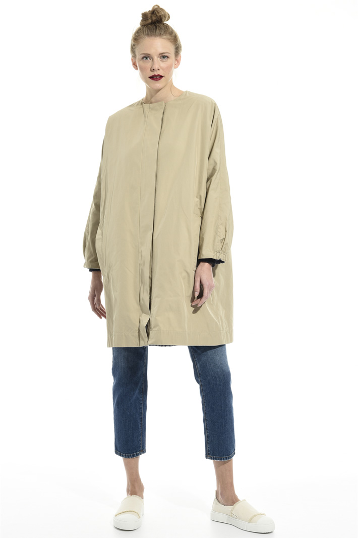 Waterproof twill trench Intrend Waterproof twill trench Intrend