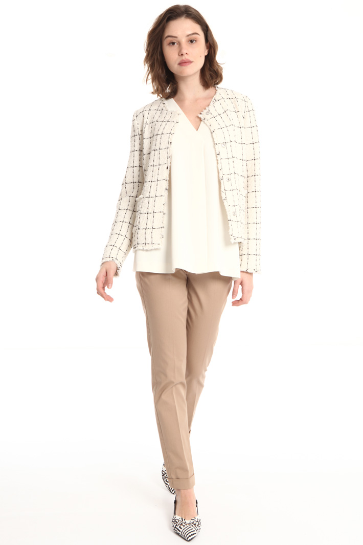 Interwoven cotton jacket Intrend Interwoven cotton jacket Intrend