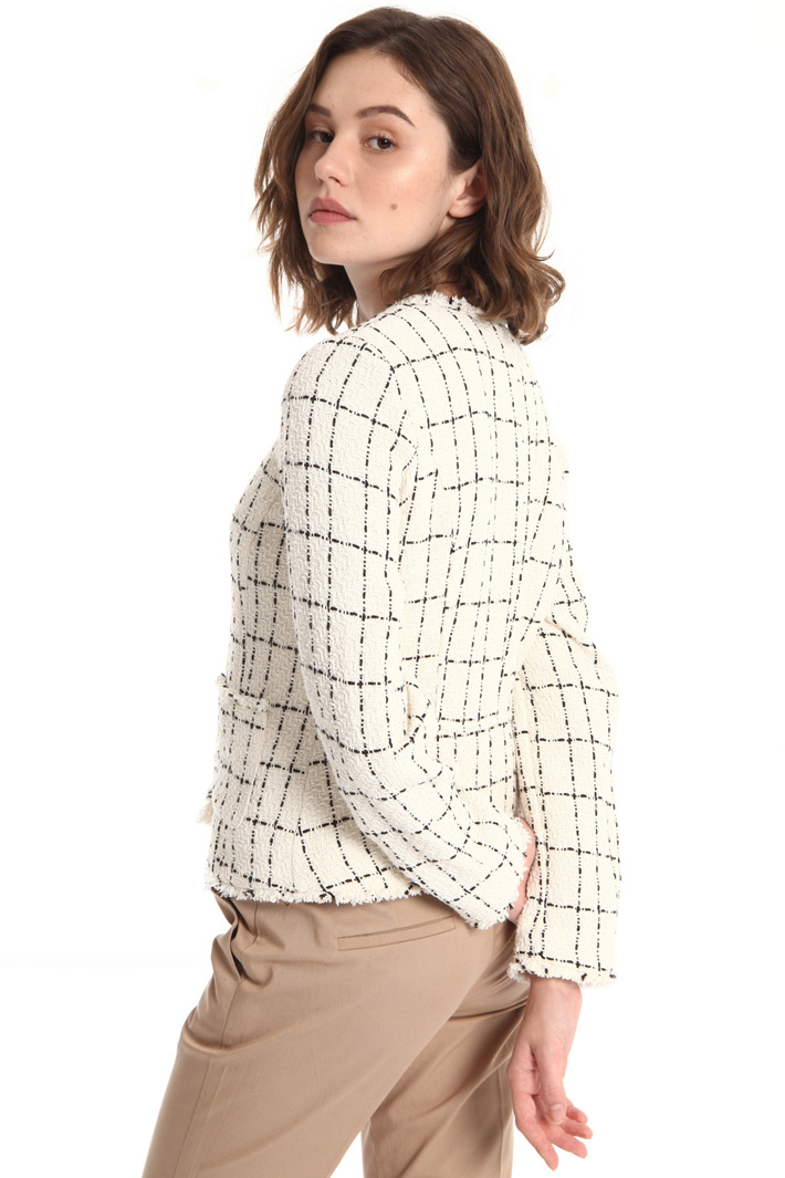 Interwoven cotton jacket Intrend Interwoven cotton jacket Intrend