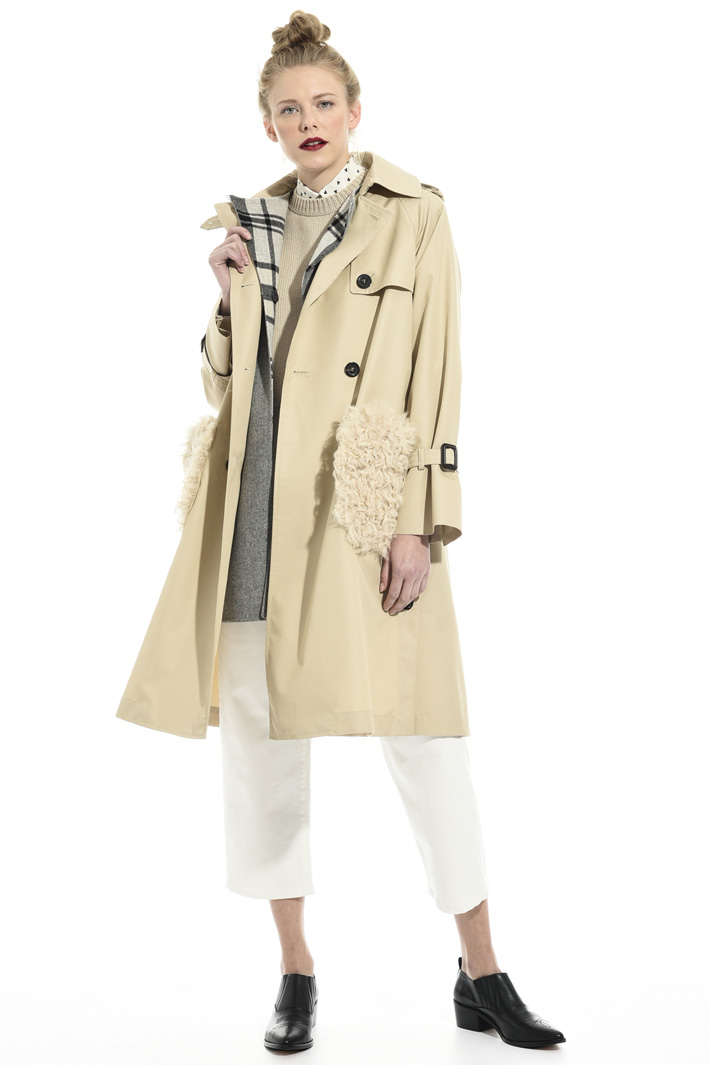 Trench with matching vest Intrend Trench with matching vest Intrend