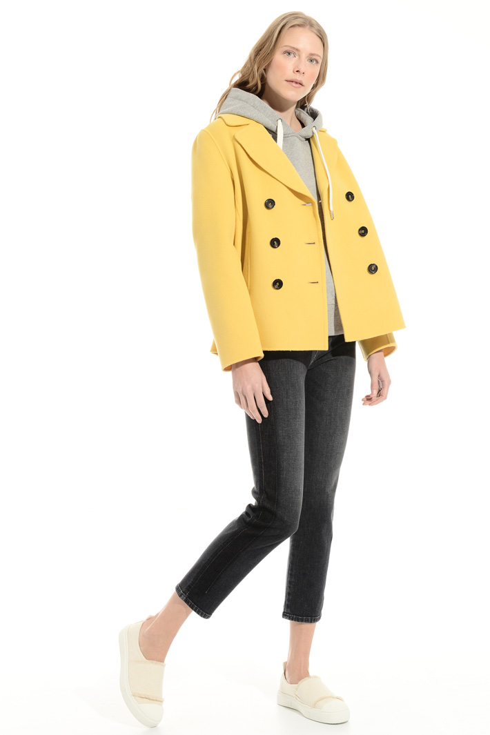 Virgin wool pea coat Intrend Virgin wool pea coat Intrend