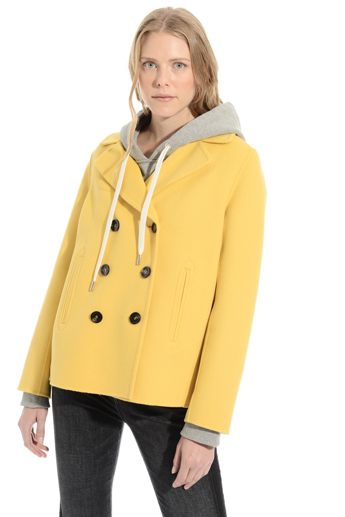 Virgin wool pea coat Intrend Virgin wool pea coat Intrend