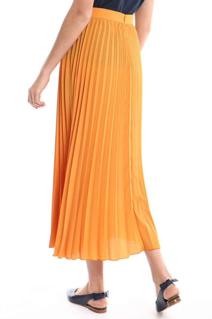 Pleated midi skirt Intrend Pleated midi skirt Intrend