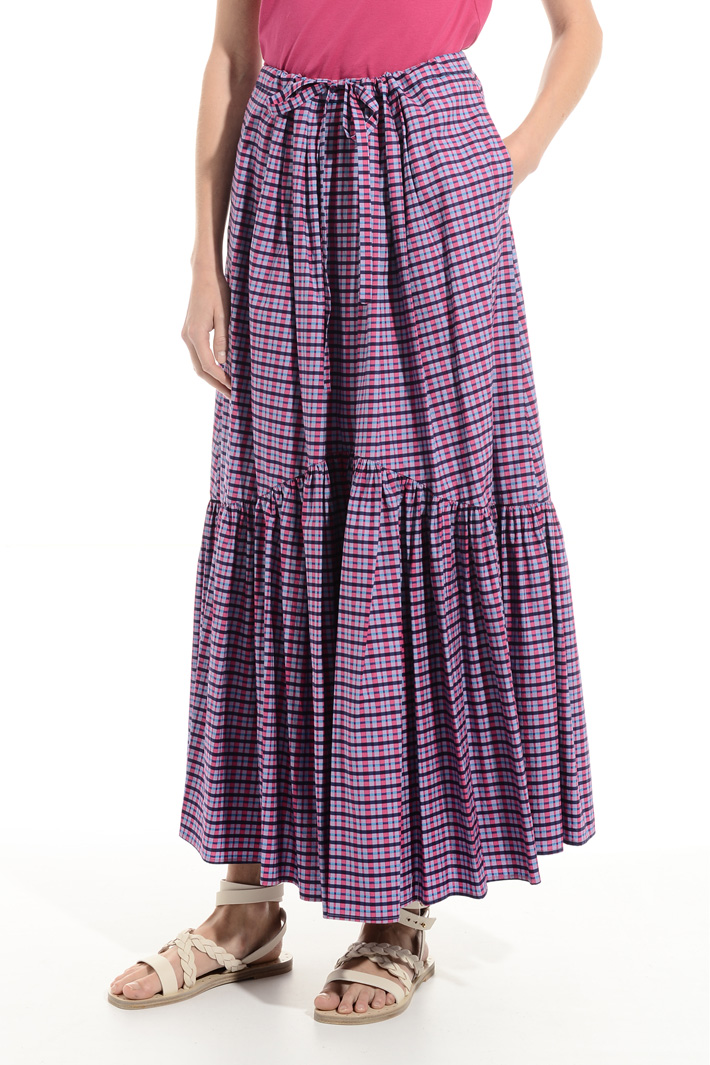Ruffled skirt in cotton Intrend Ruffled skirt in cotton Intrend