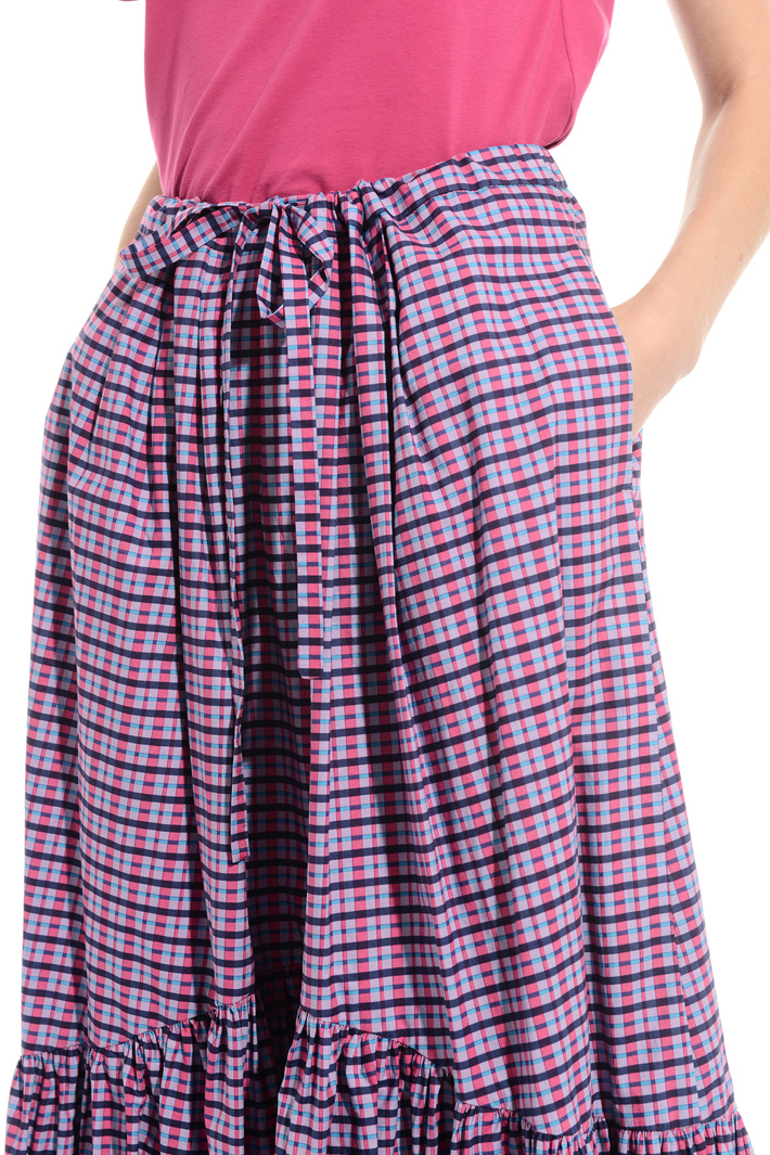 Ruffled skirt in cotton Intrend Ruffled skirt in cotton Intrend