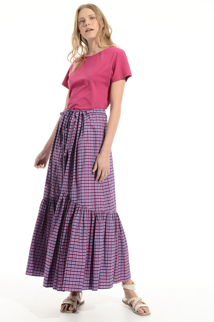 Ruffled skirt in cotton Intrend Ruffled skirt in cotton Intrend