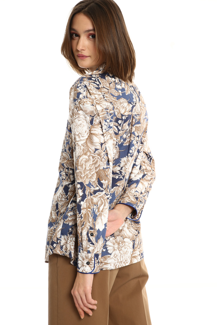 Printed cotton shirt Intrend Printed cotton shirt Intrend