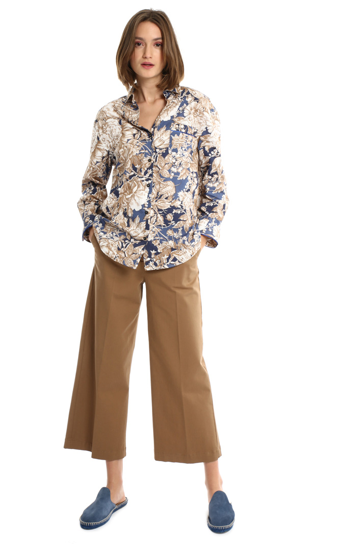 Printed cotton shirt Intrend Printed cotton shirt Intrend